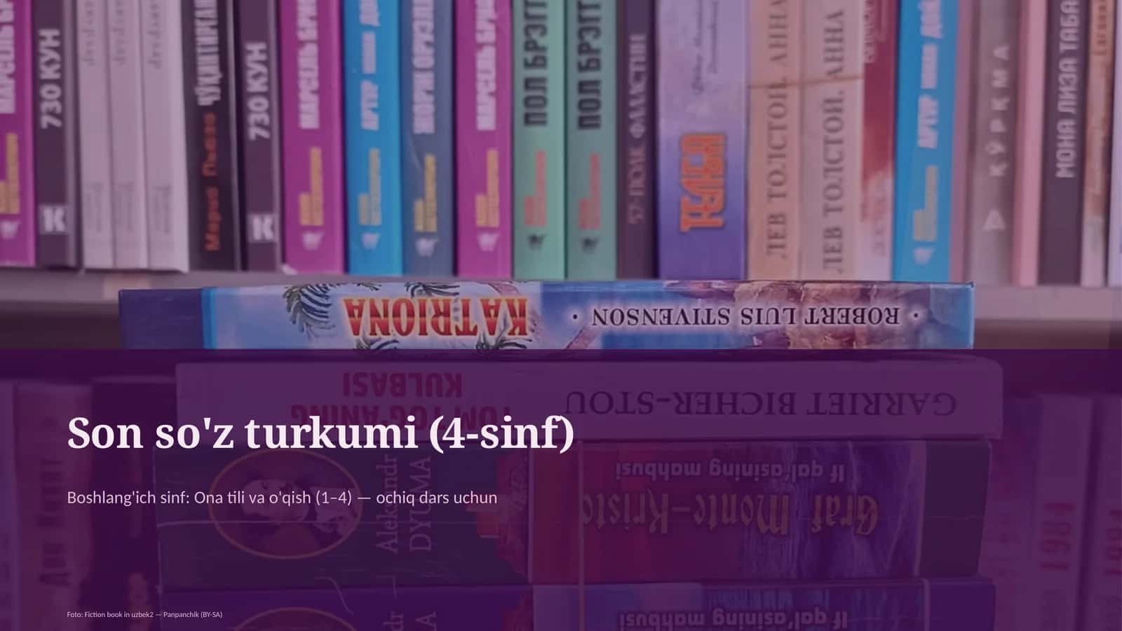 Son so'z turkumi (4-sinf)