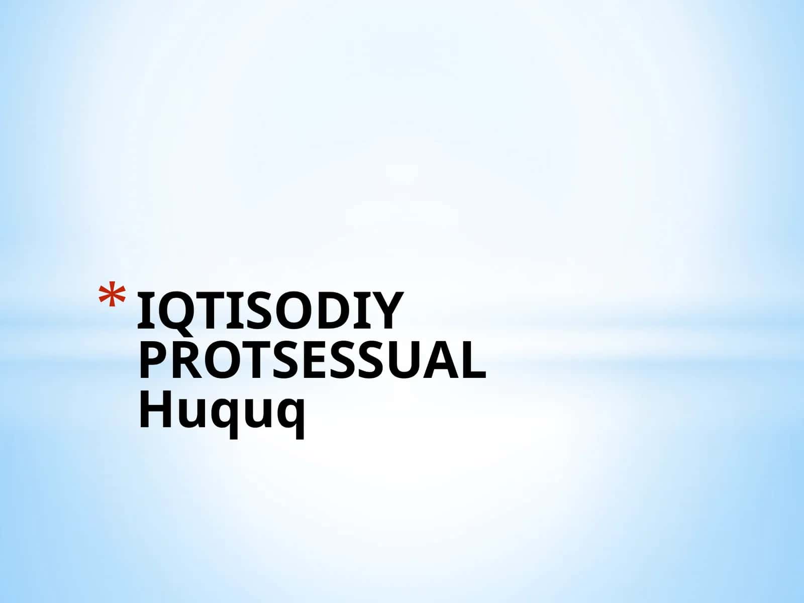 Da’votaqdimetish Huquqi va Uni Rad Etishasoslari