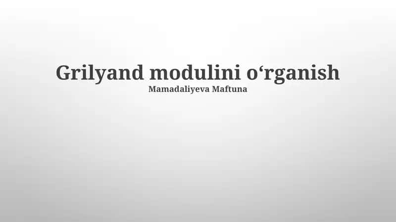 Manqal Moduli