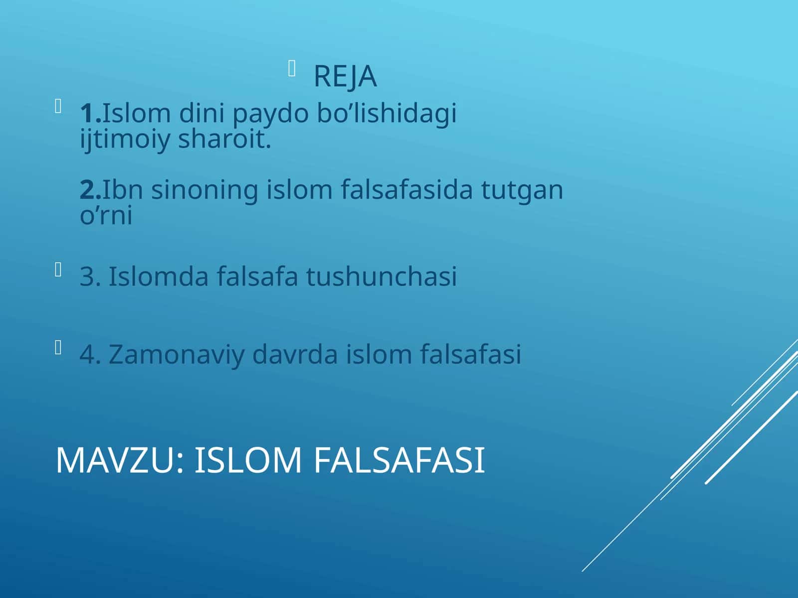 islomfalsafasi