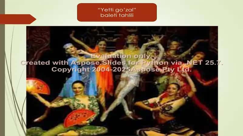 "Yetti go'zal" baleti tahlili