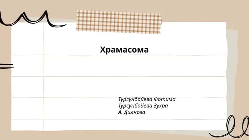 Храмасома