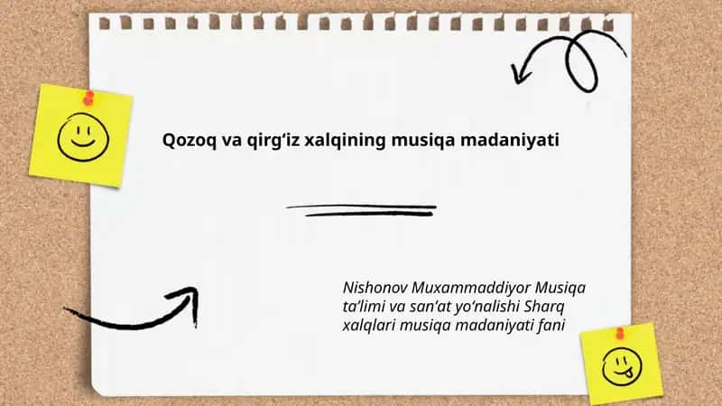 Qozoq va qirgʻiz xalqining musiqa madaniyati