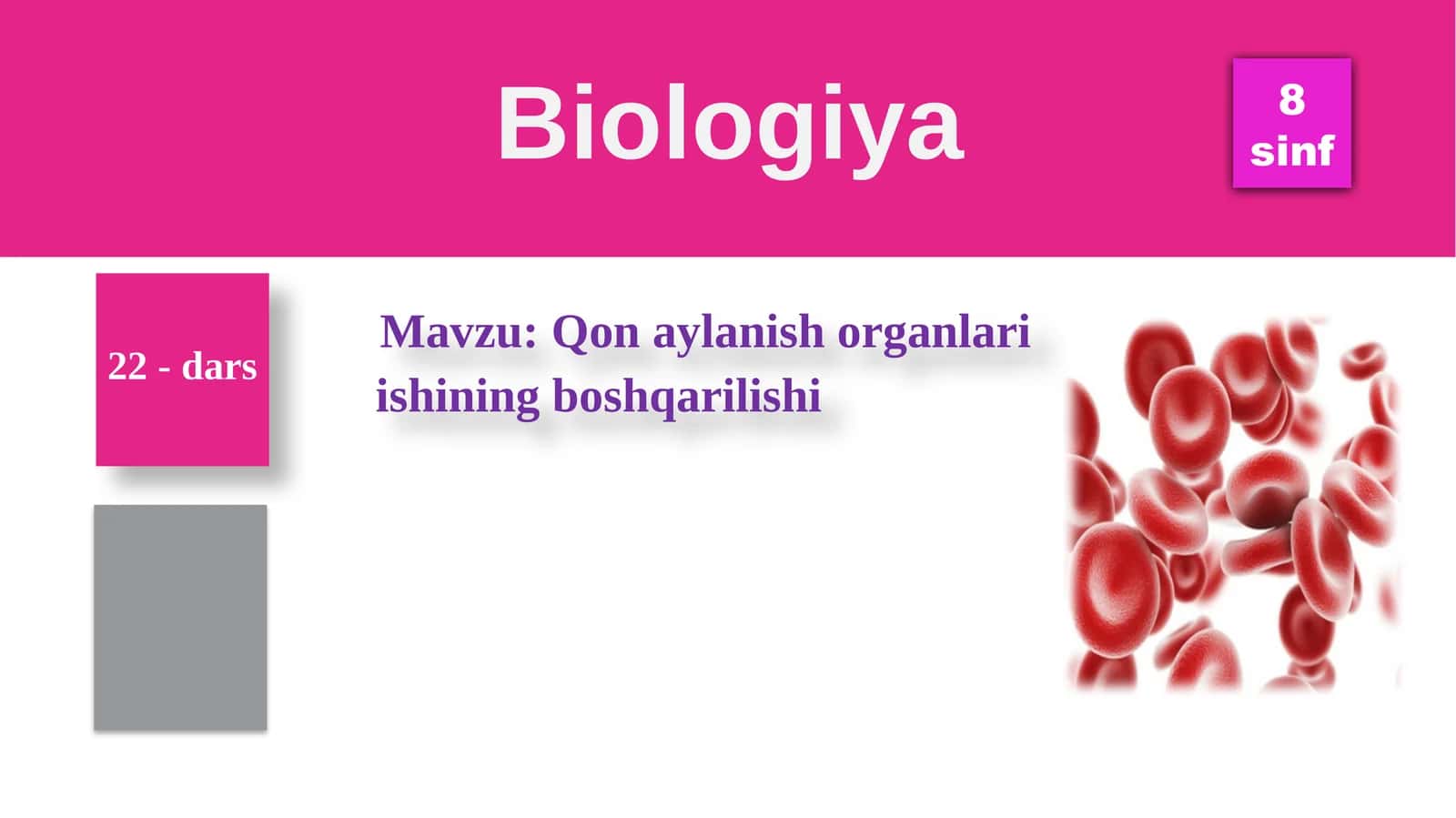 Qonaylanish organlari ishining boshqarilishi