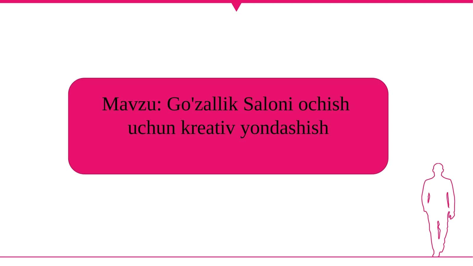 Go'zallik saloni ochish uchun kreativ yondashish