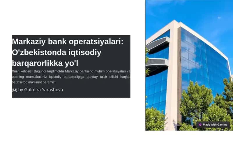 Markaziy bank operatsiyalari