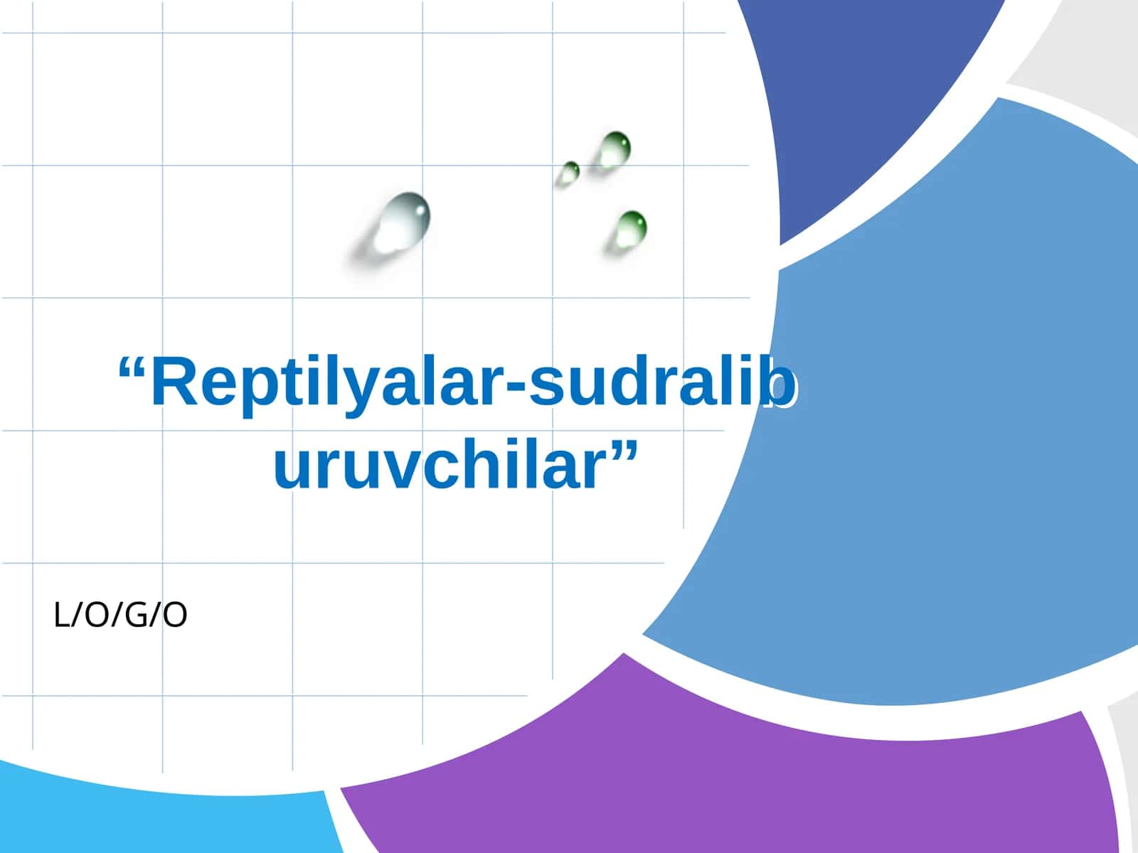 Reptilyalar-sudraliburuvchilar