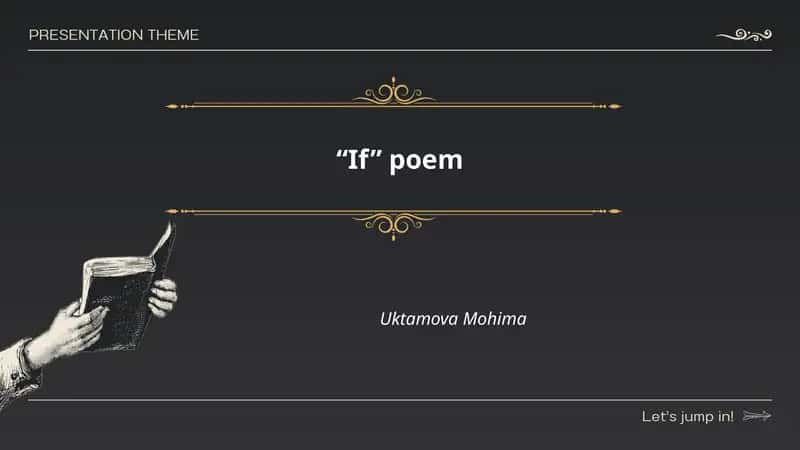 "If" poem