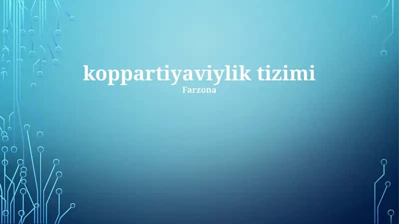 Mis Kopteriyaviylik Tizimi