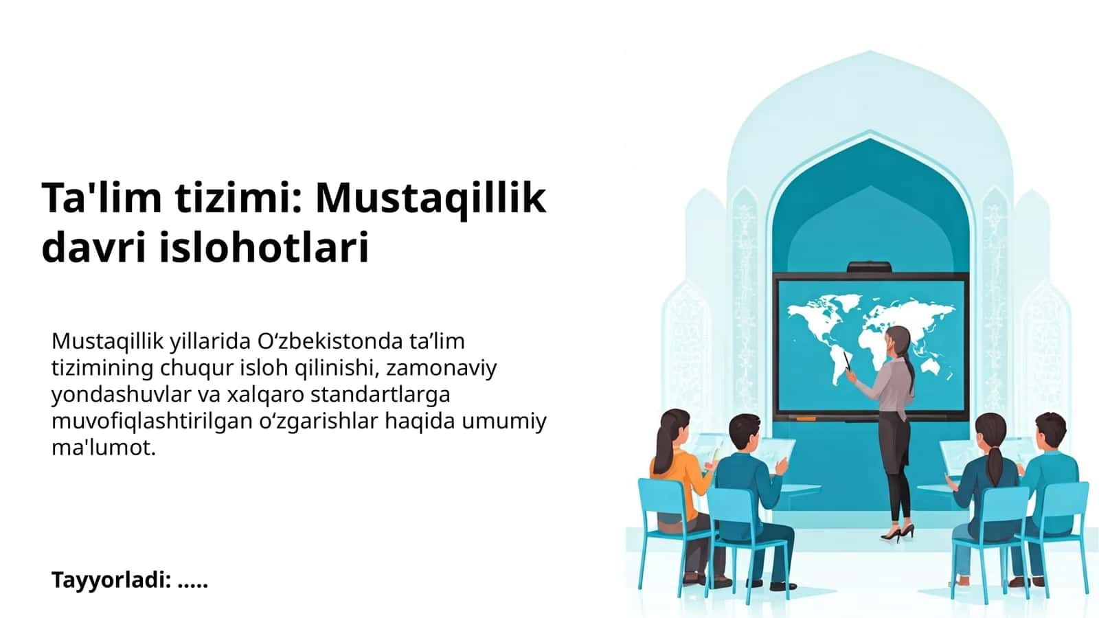 Mustaqillik davri islohotlari