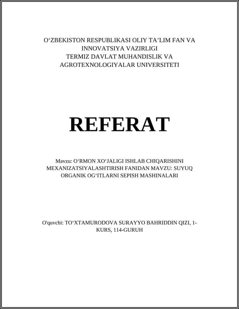 Suyuq Organik O'g'itlarni Sepish Mashinalari