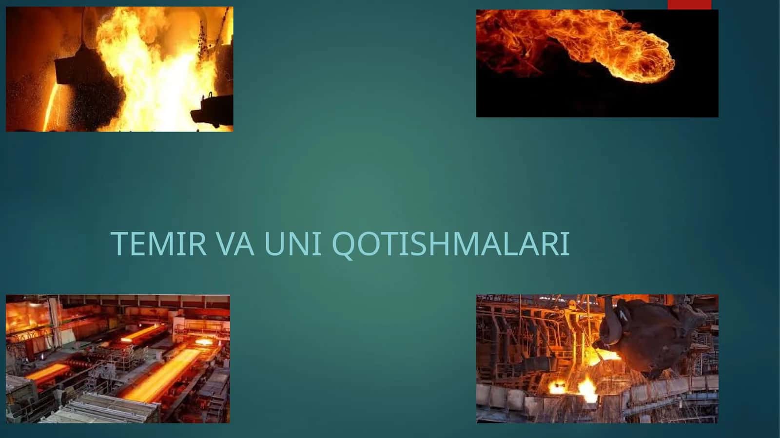 TEMIR VA UNI QOTISHMALARI
