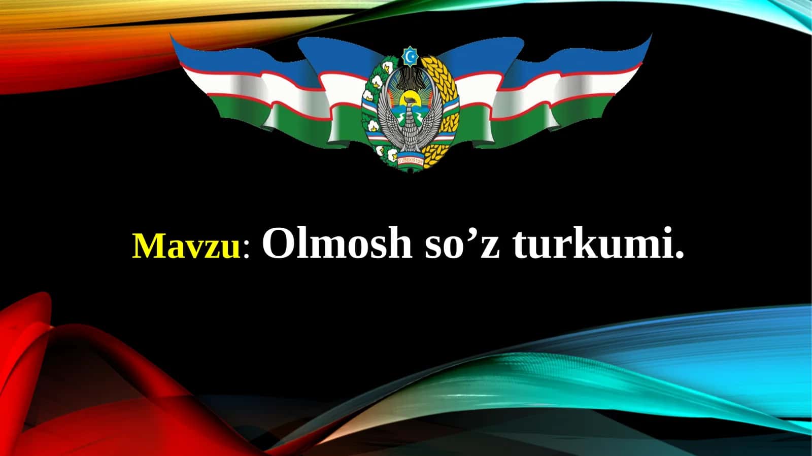 Olmosh so’z turkumi