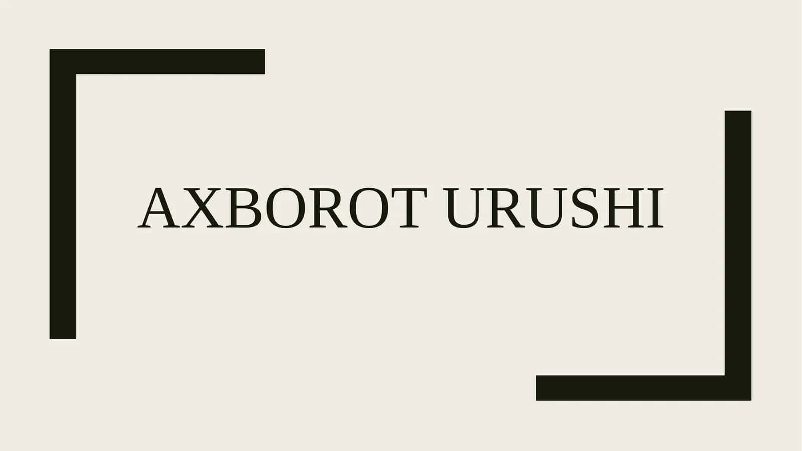 Axborot urushi