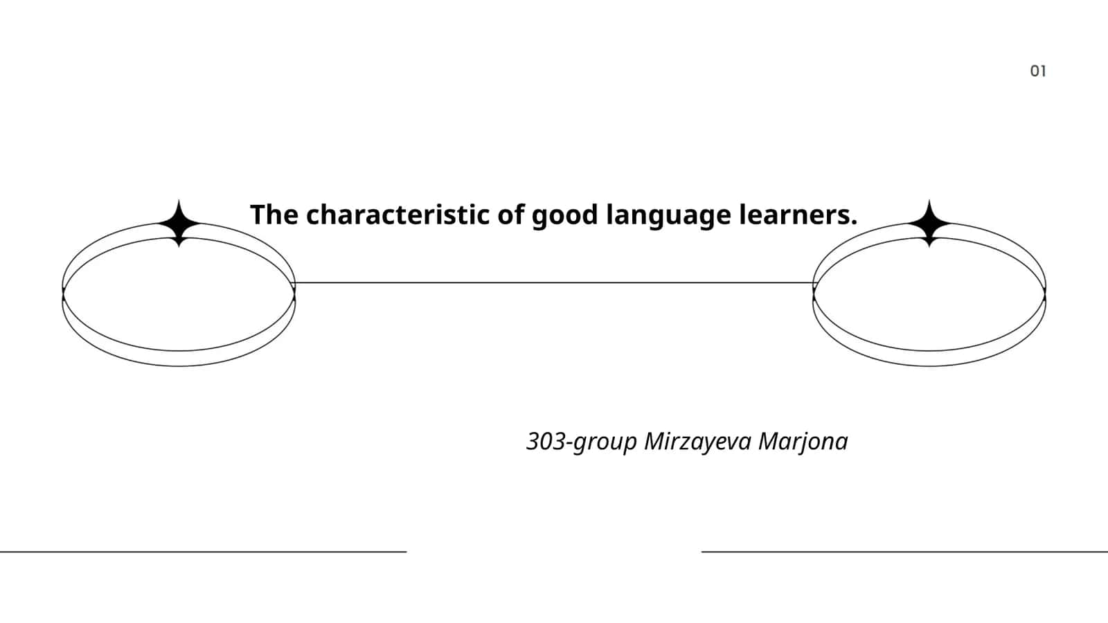 The characteristic of good language learners