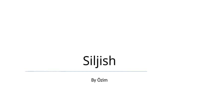 Siljish