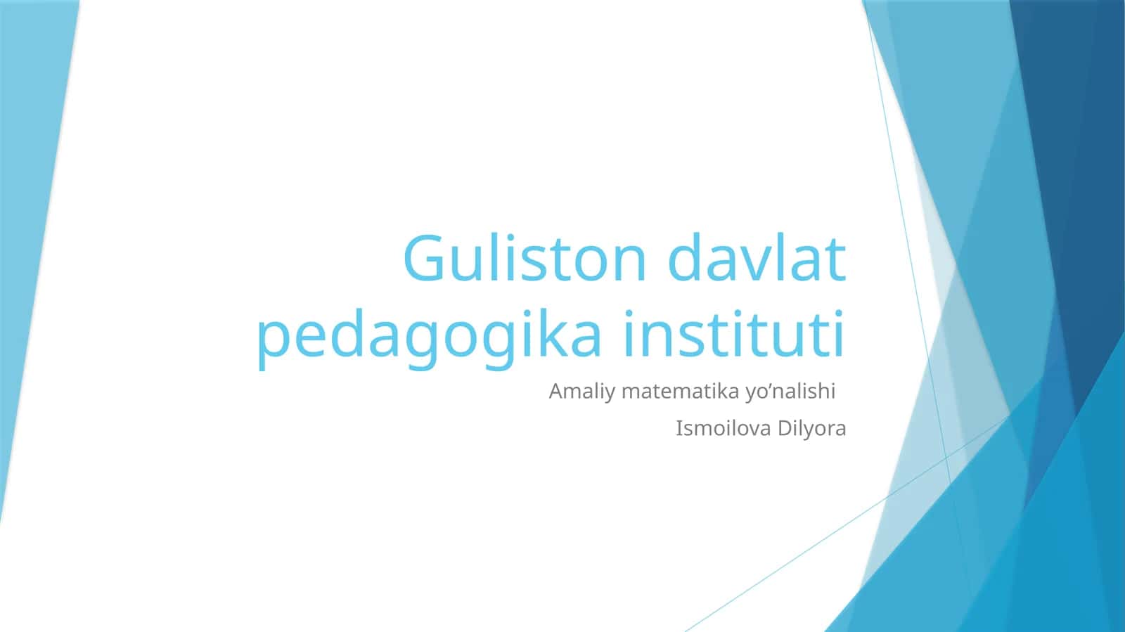 Shaxsiy kompyuterning tuzilishi va arxitekturasi