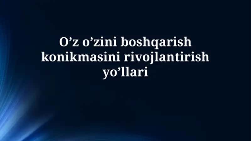 SMART maqsadlari