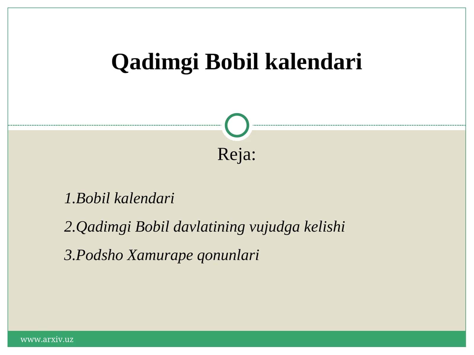 Bobil kalendari