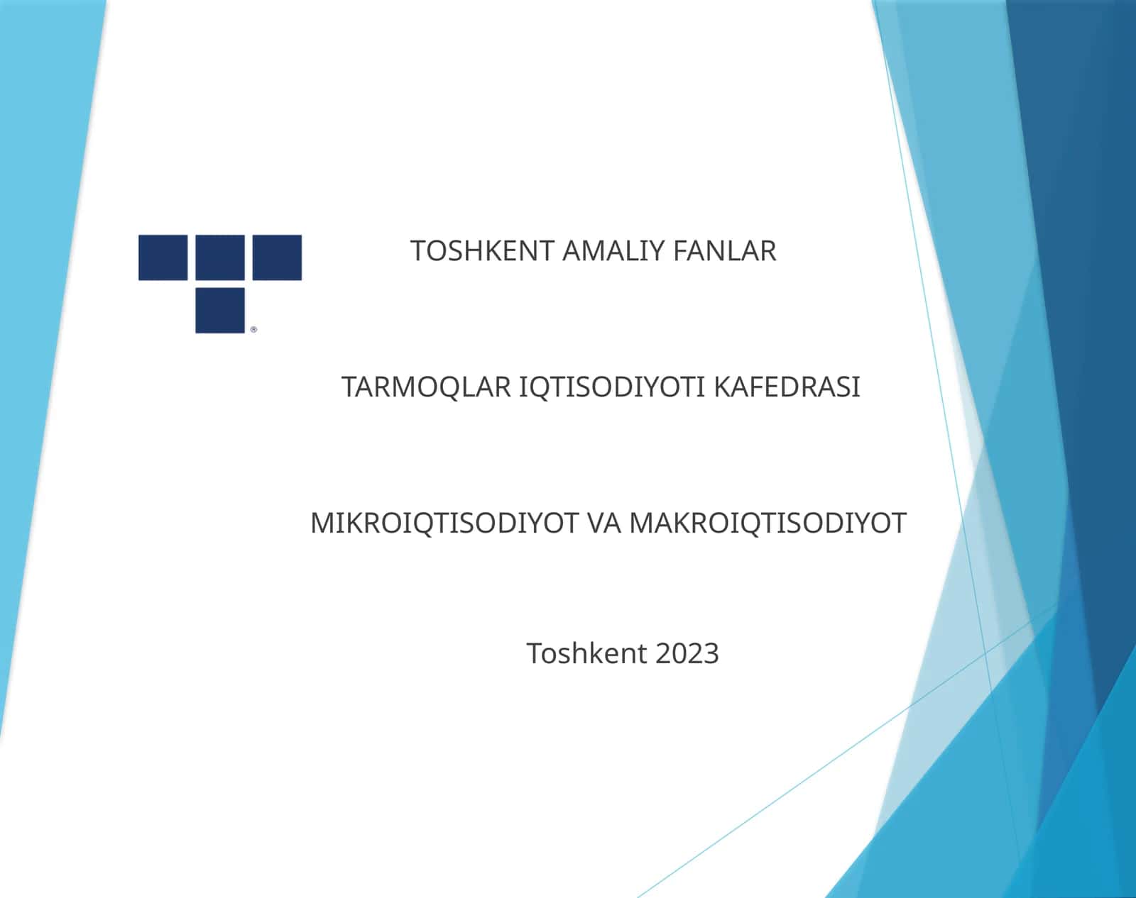 13-Мавзу.Рақобатлашувчи фирма ва тармоқнинг узоқ муддатли оралиқдаги мувозанати ва тармоқнинг таклифи