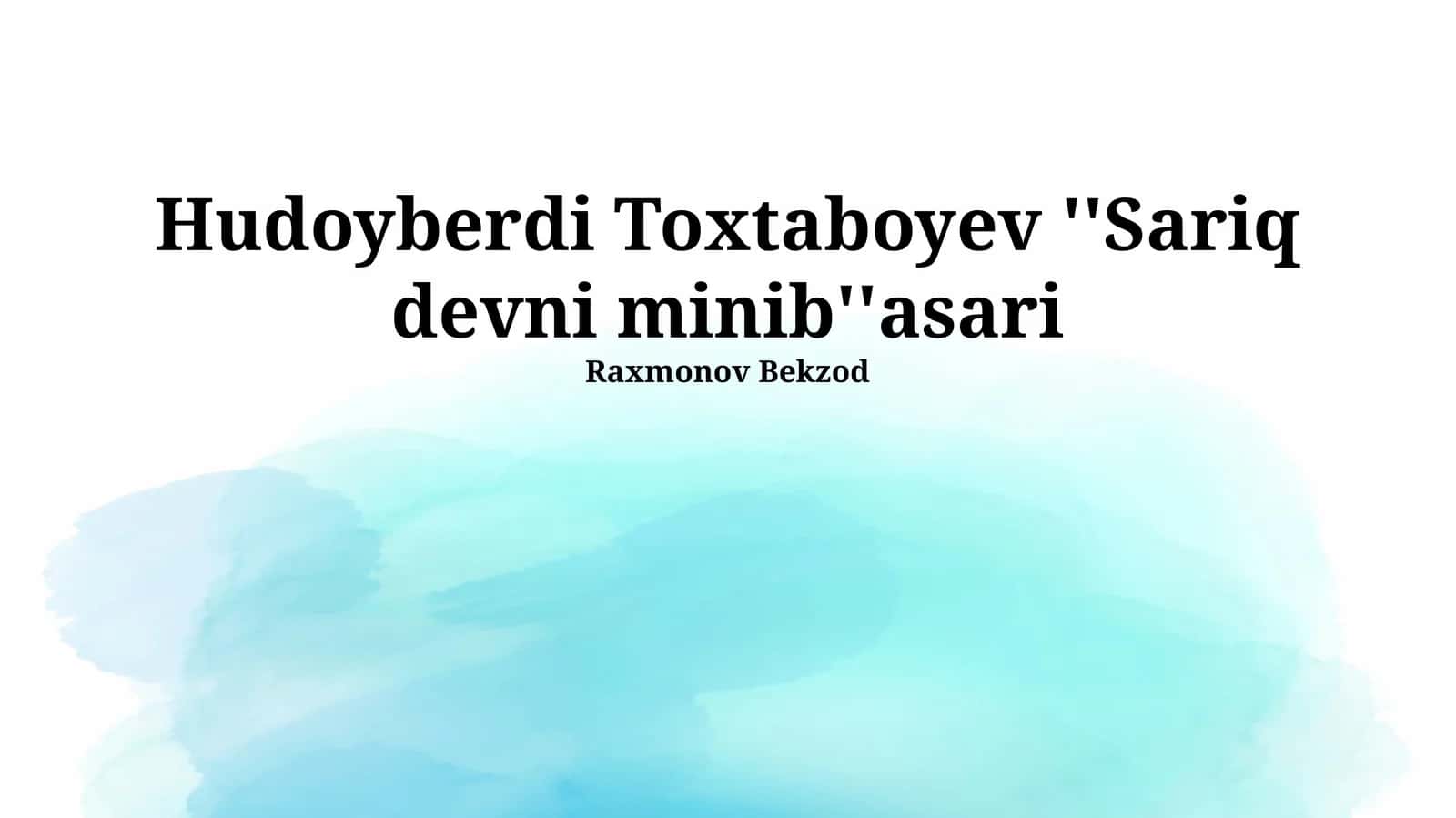 Sariq Gigantning Imkoniyatlari va Chegaralari