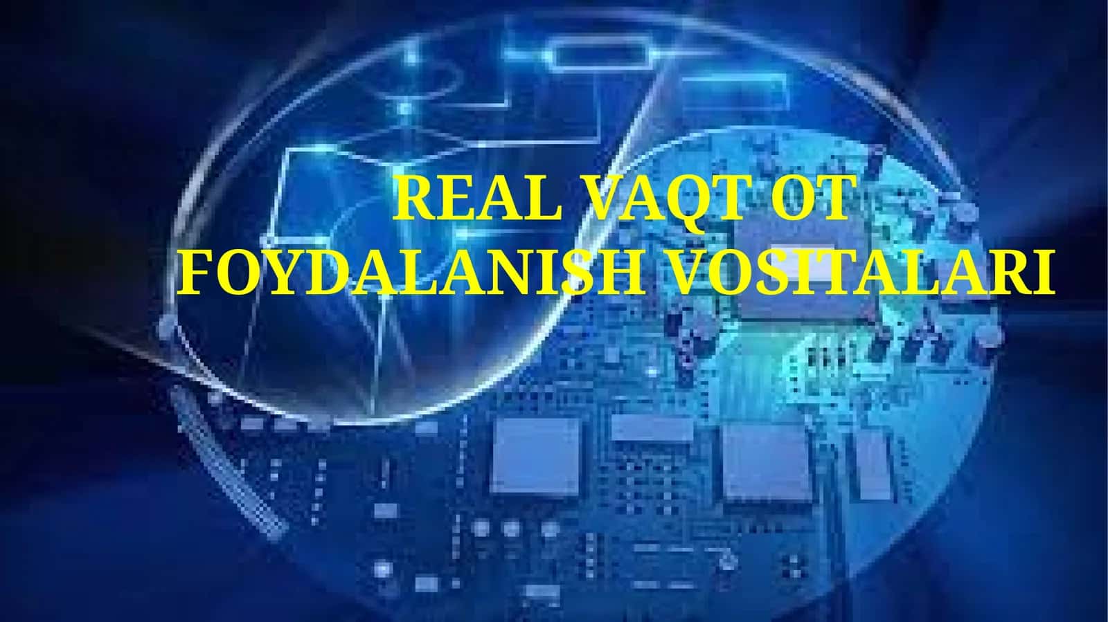 Realvaqtdasturiyta’minoti