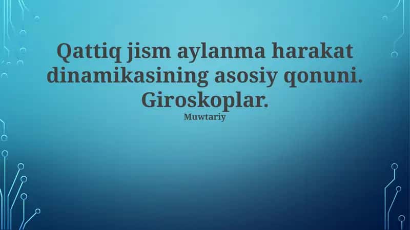 Giroskoplar