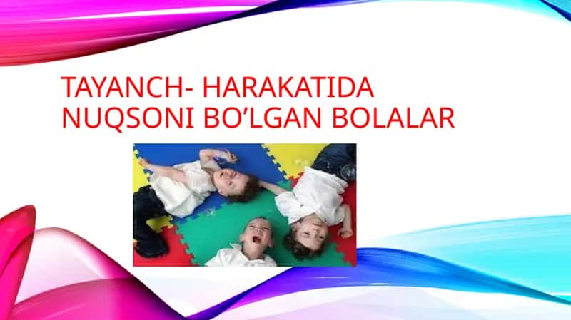Bolalar serebral falaj