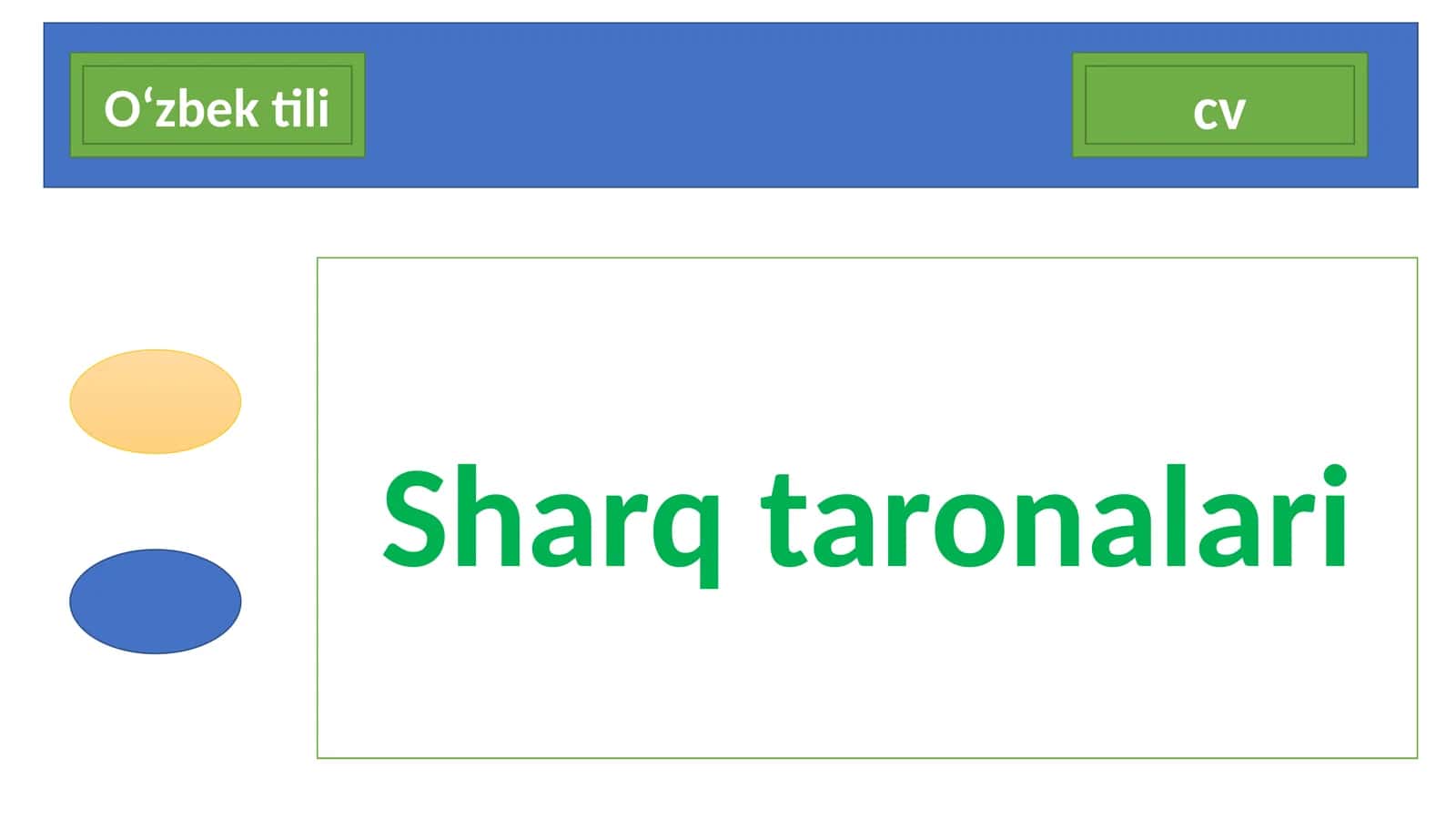 Sharqtaronalari Darsrejasi
