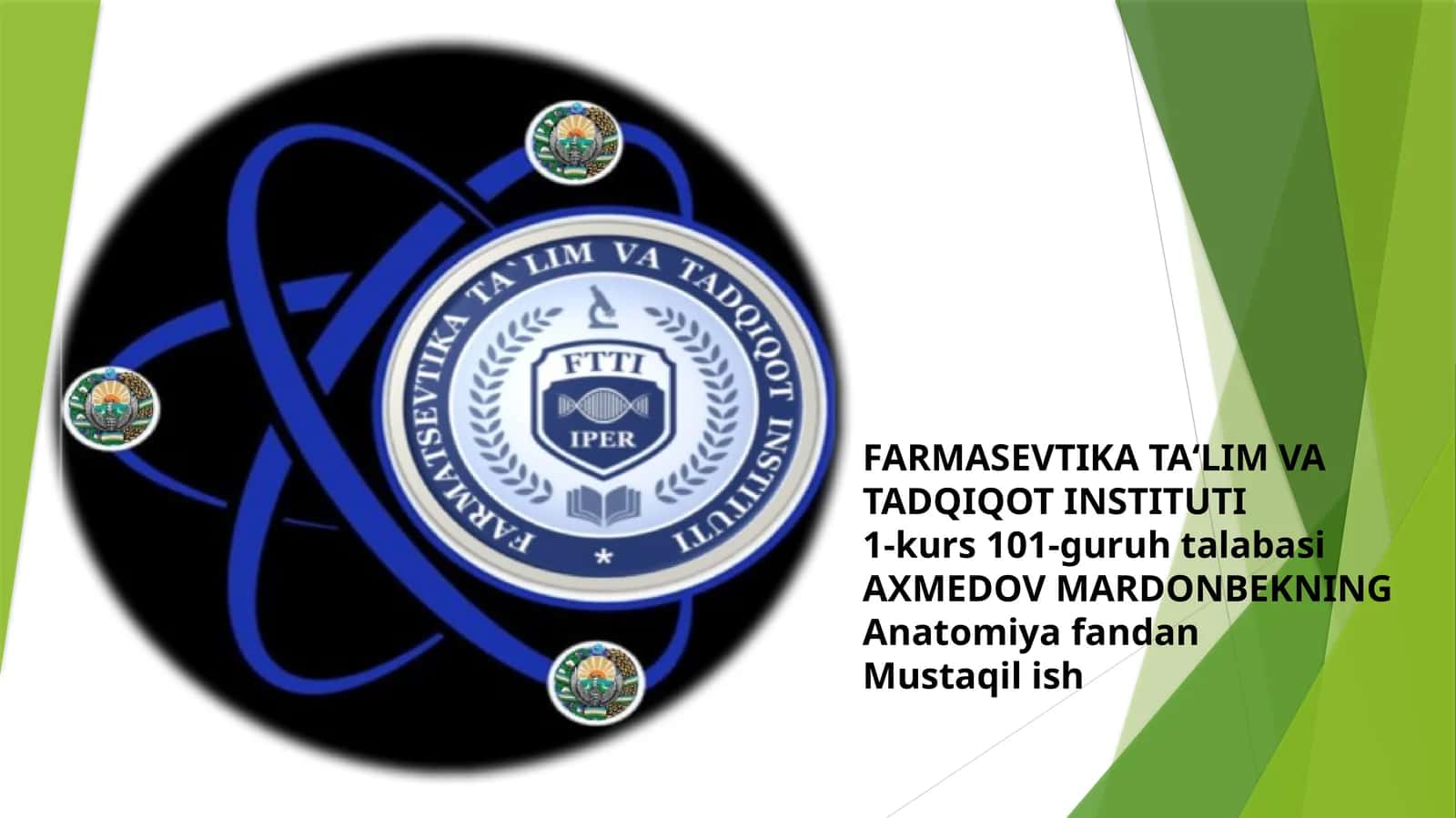 Anatomiyafandan Mustaqilish