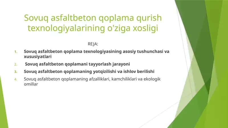 Sovuqasfaltbetonqoplama