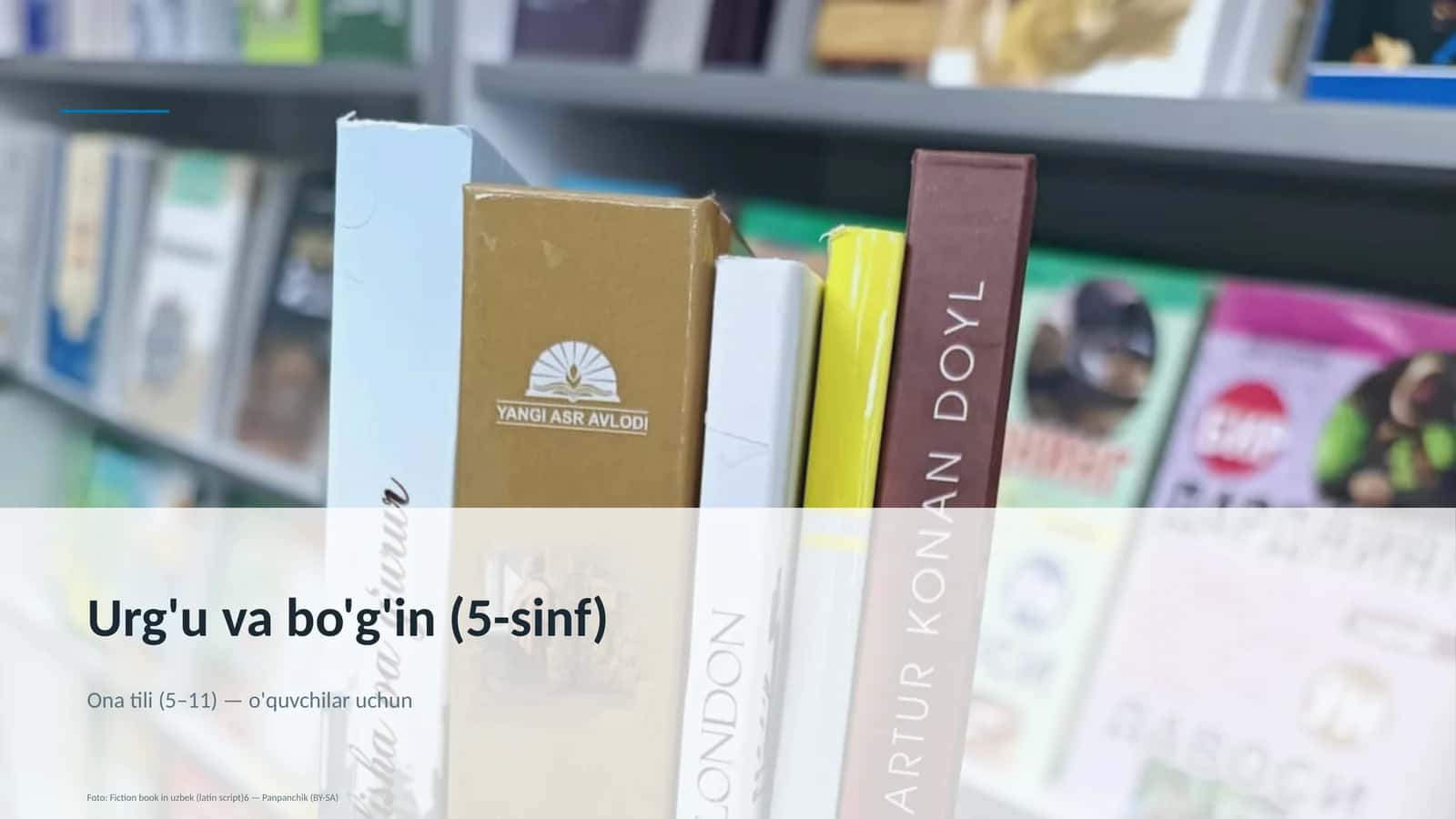 Urg'u va bo'g'in (5-sinf)