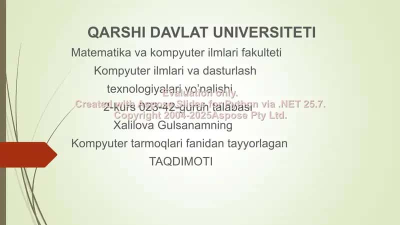 Mobil internet texnologiyalari