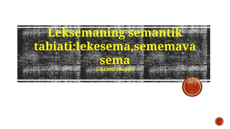 Leksema, Semema va Sema: Asosiy Tushunchalar