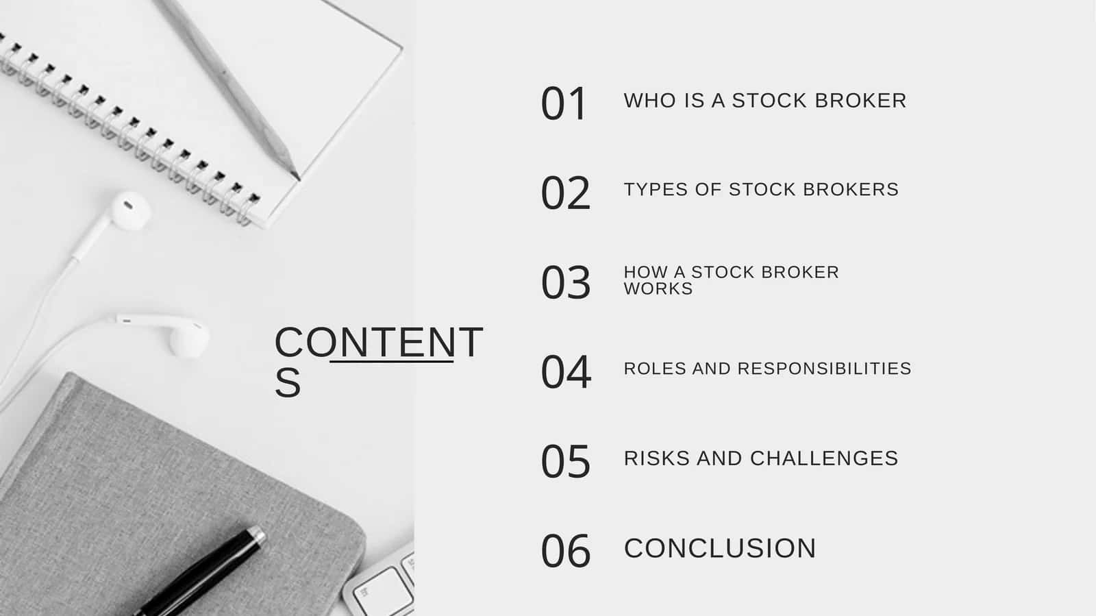 STOCK BROKER