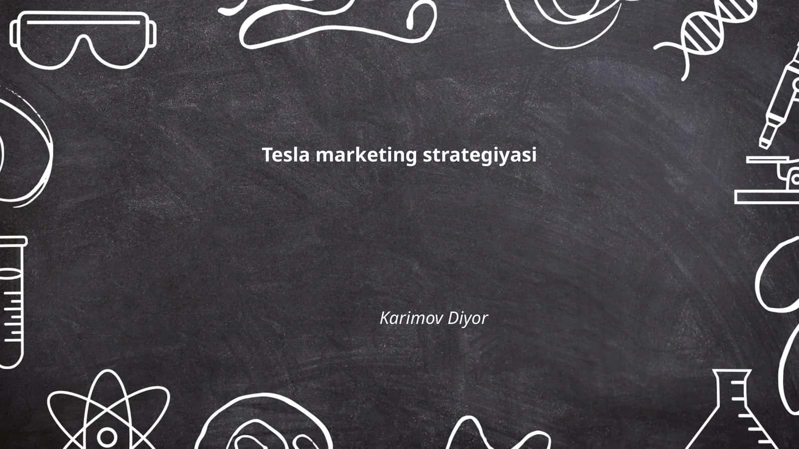 Tesla brendingi pozitsion strategiyasi
