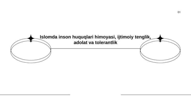 Islomda inson huquqlari himoyasi, ijtimoiy tenglik, adolat va tolerantlik