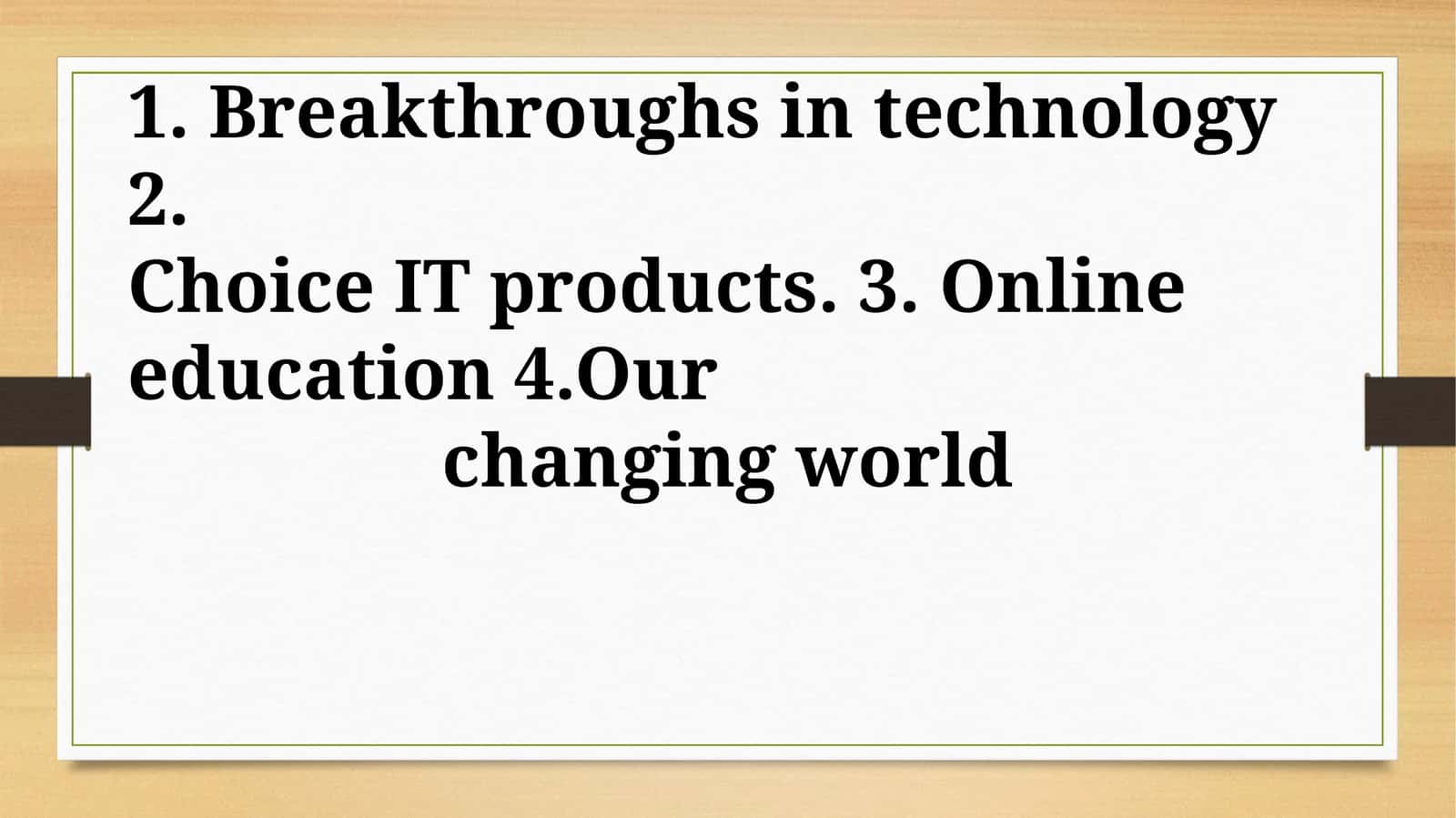 Online Education