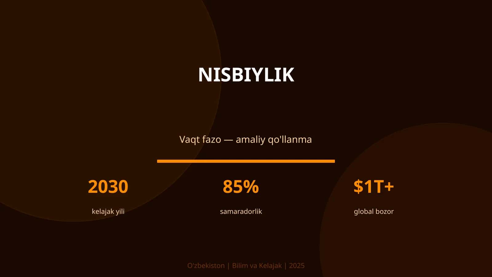 Nisbiylik