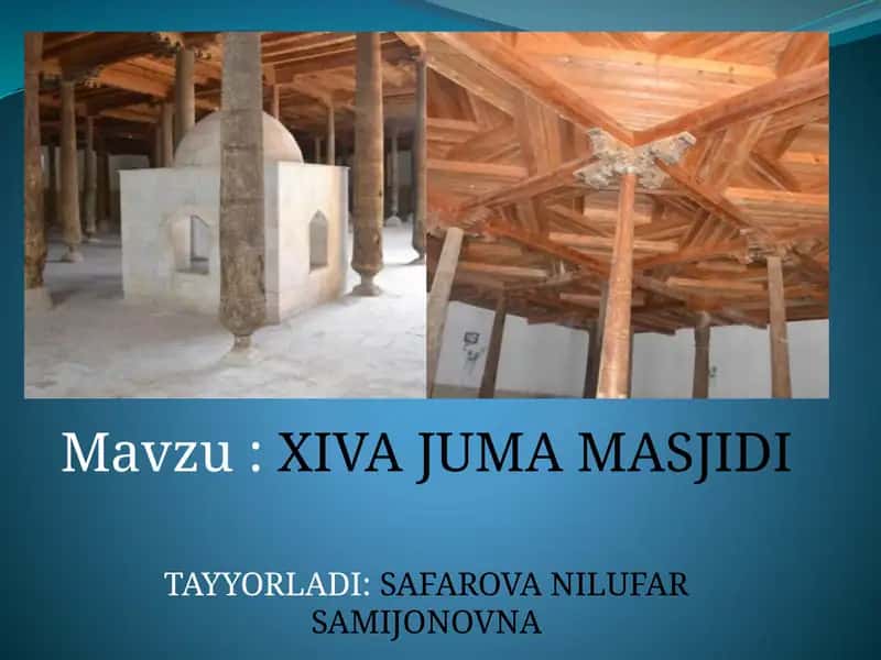 XIVA JUMA MASJIDI