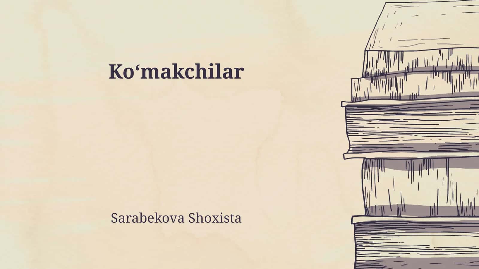Koʻmakchilar