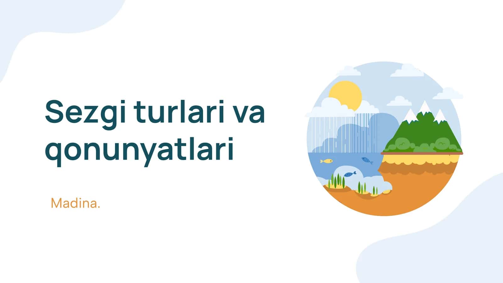 Sezgi turlari va qonunyatlari