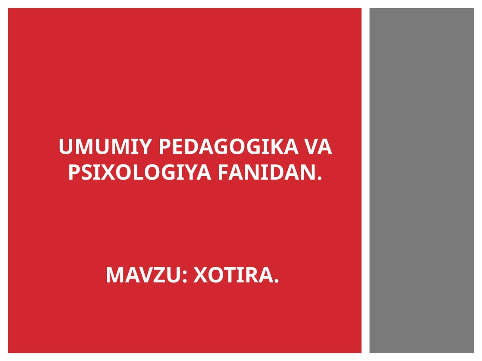 XOTIRA
