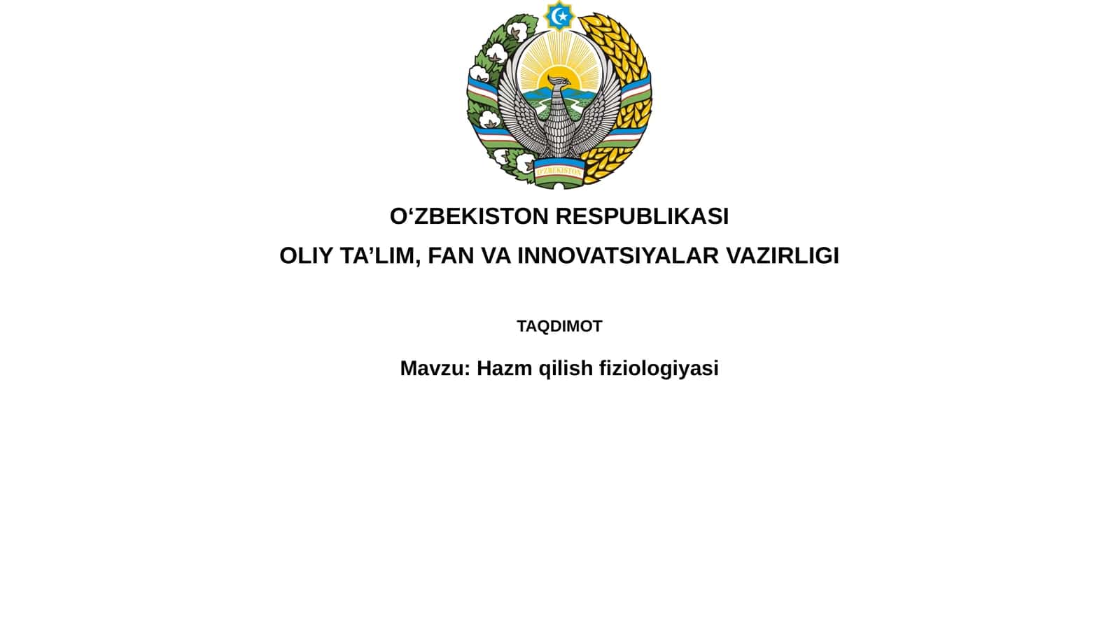 Hazmqilishfiziologiyasi