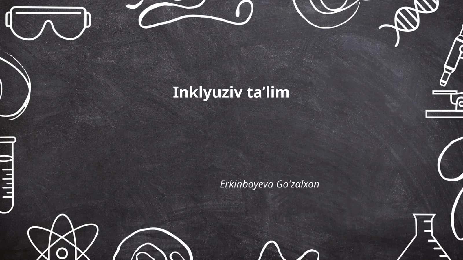 Inklyuziv ta’lim