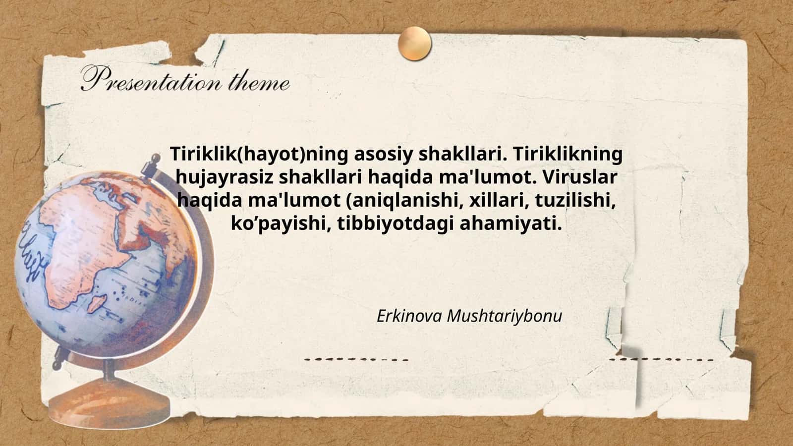 Viruslar haqida ma'lumot
