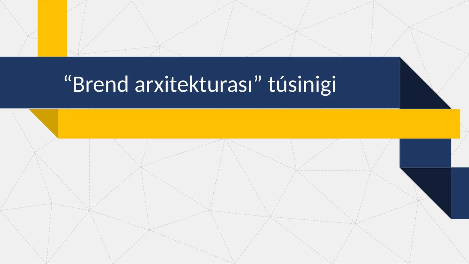 Brend arxitekturası