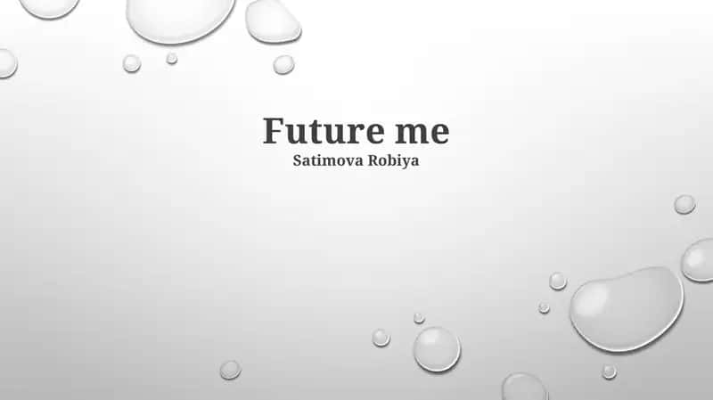 Future Me
