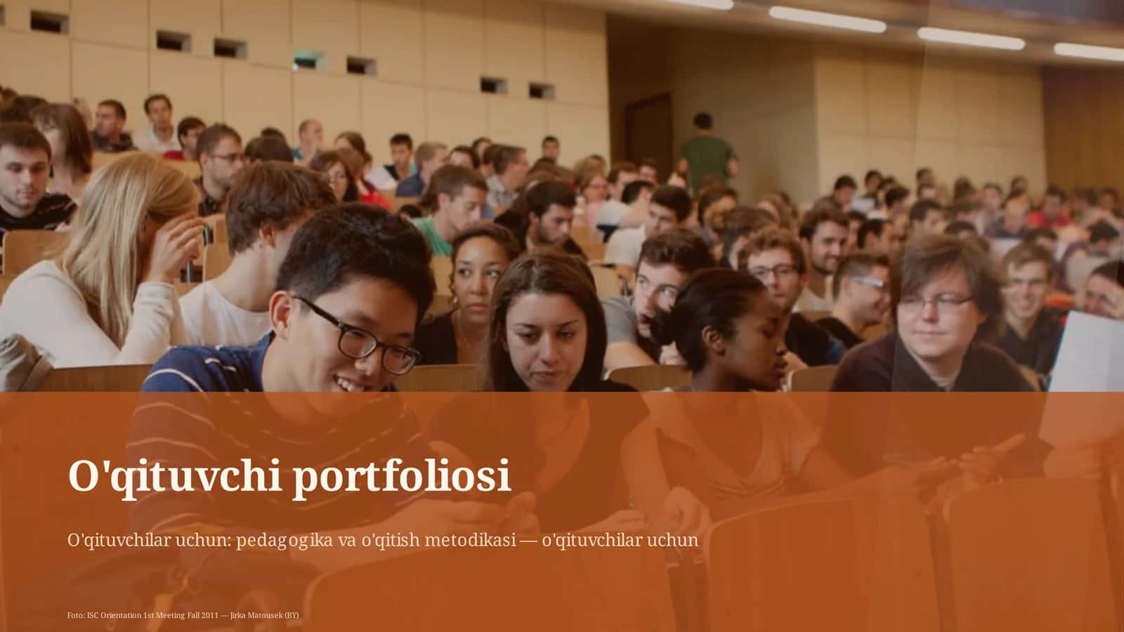 O'qituvchi portfoliosi