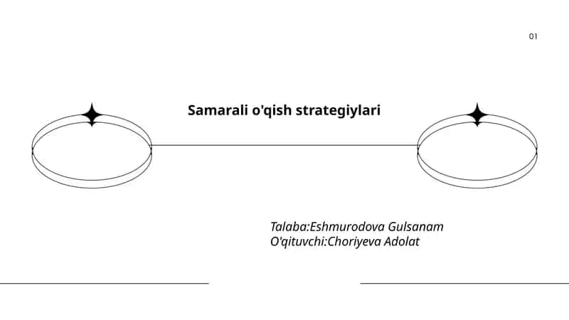Samarali o'qish strategiylari